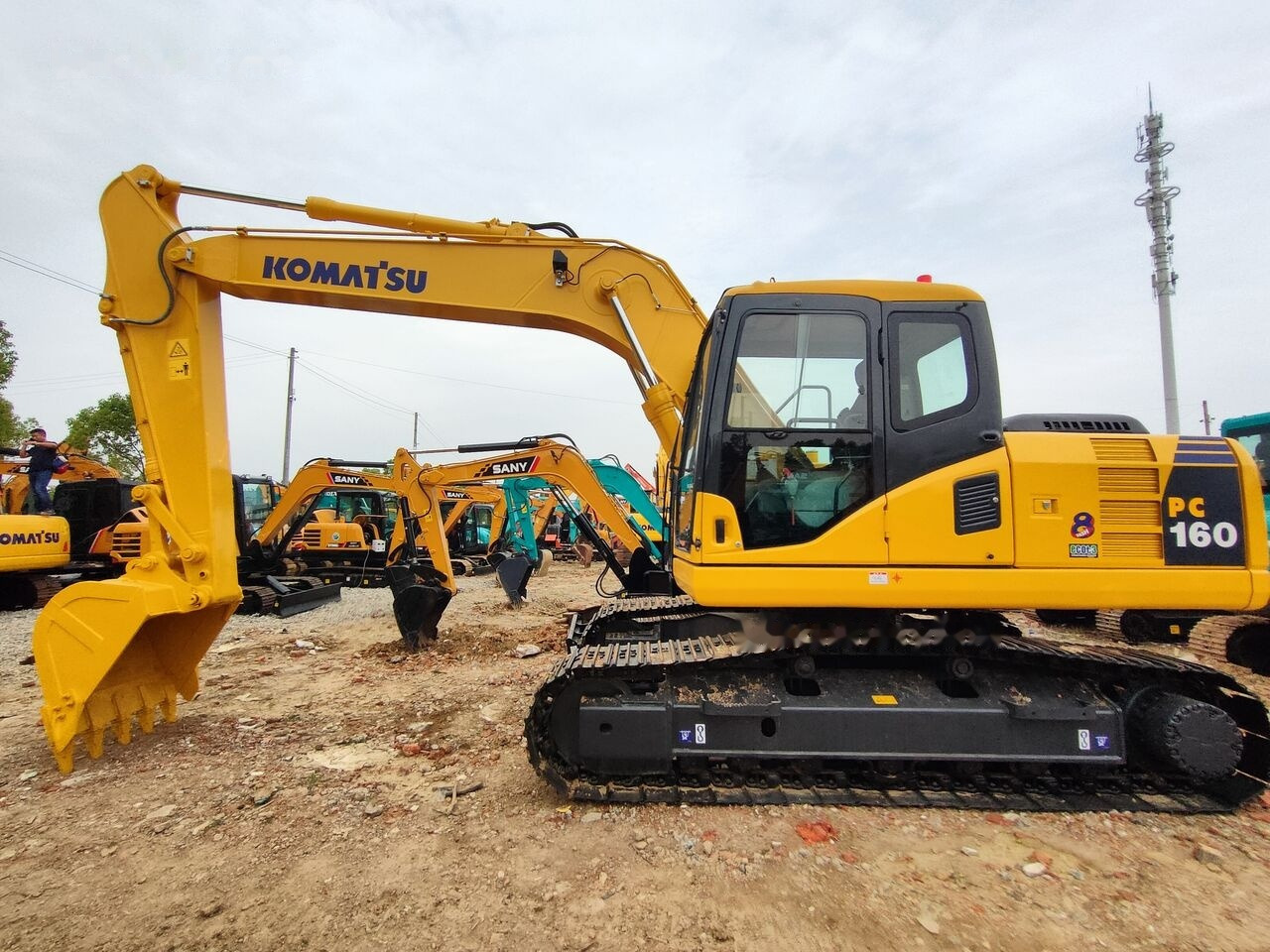 Komatsu PC160LC-7 - Bæltegravemaskine: billede 1 Komatsu PC160LC-7 - Bæltegravemaskine: billede 1