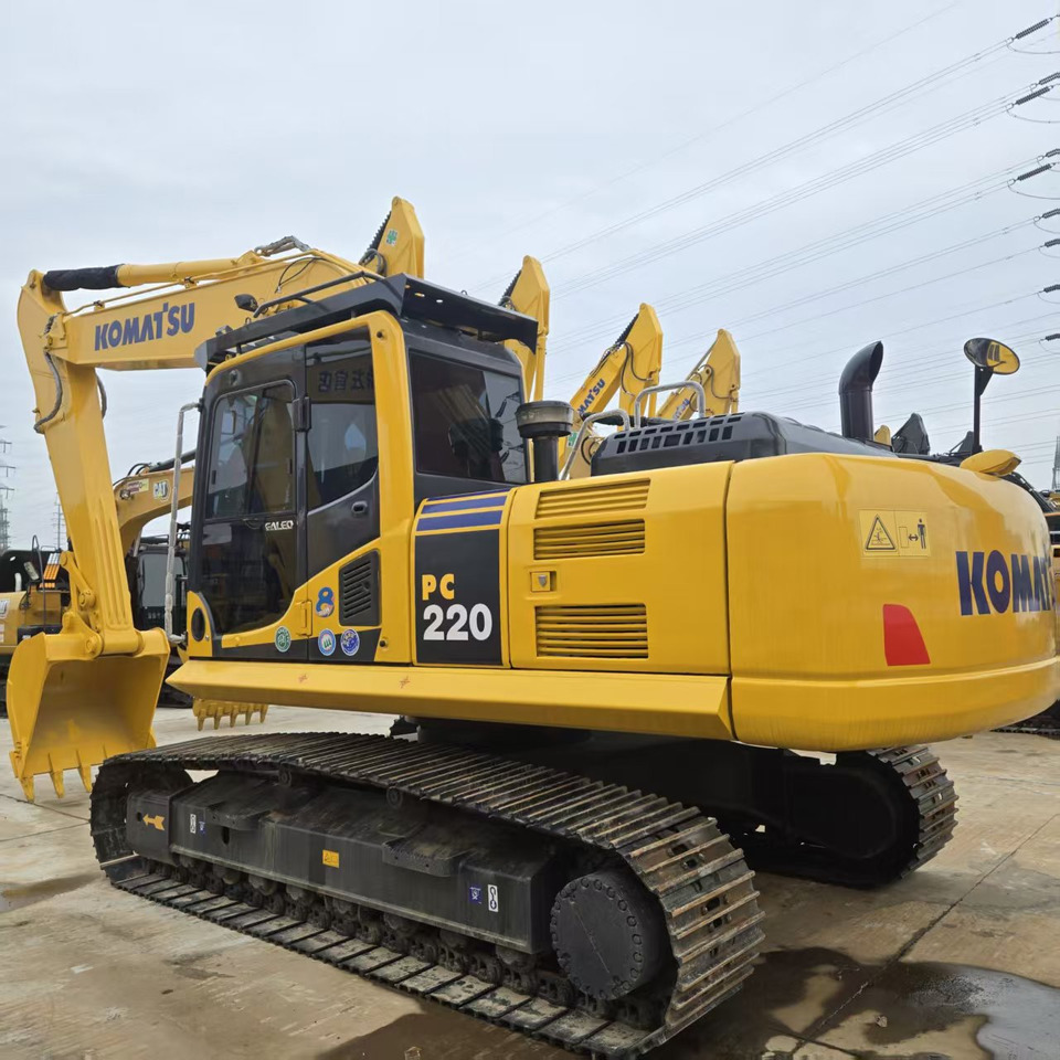 Komatsu PC220-8 - Bæltegravemaskine: billede 1 Komatsu PC220-8 - Bæltegravemaskine: billede 1