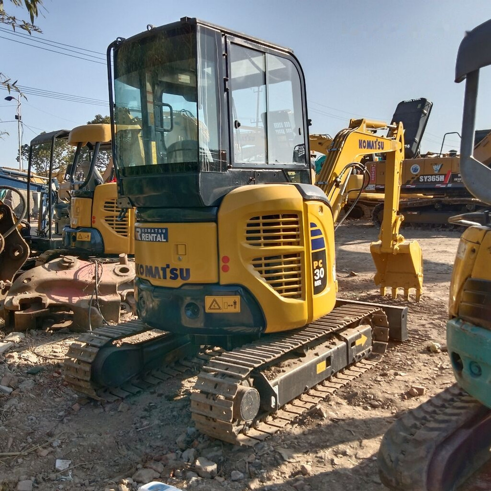 Komatsu PC30MR - Minigravemaskine: billede 3 Komatsu PC30MR - Minigravemaskine: billede 3