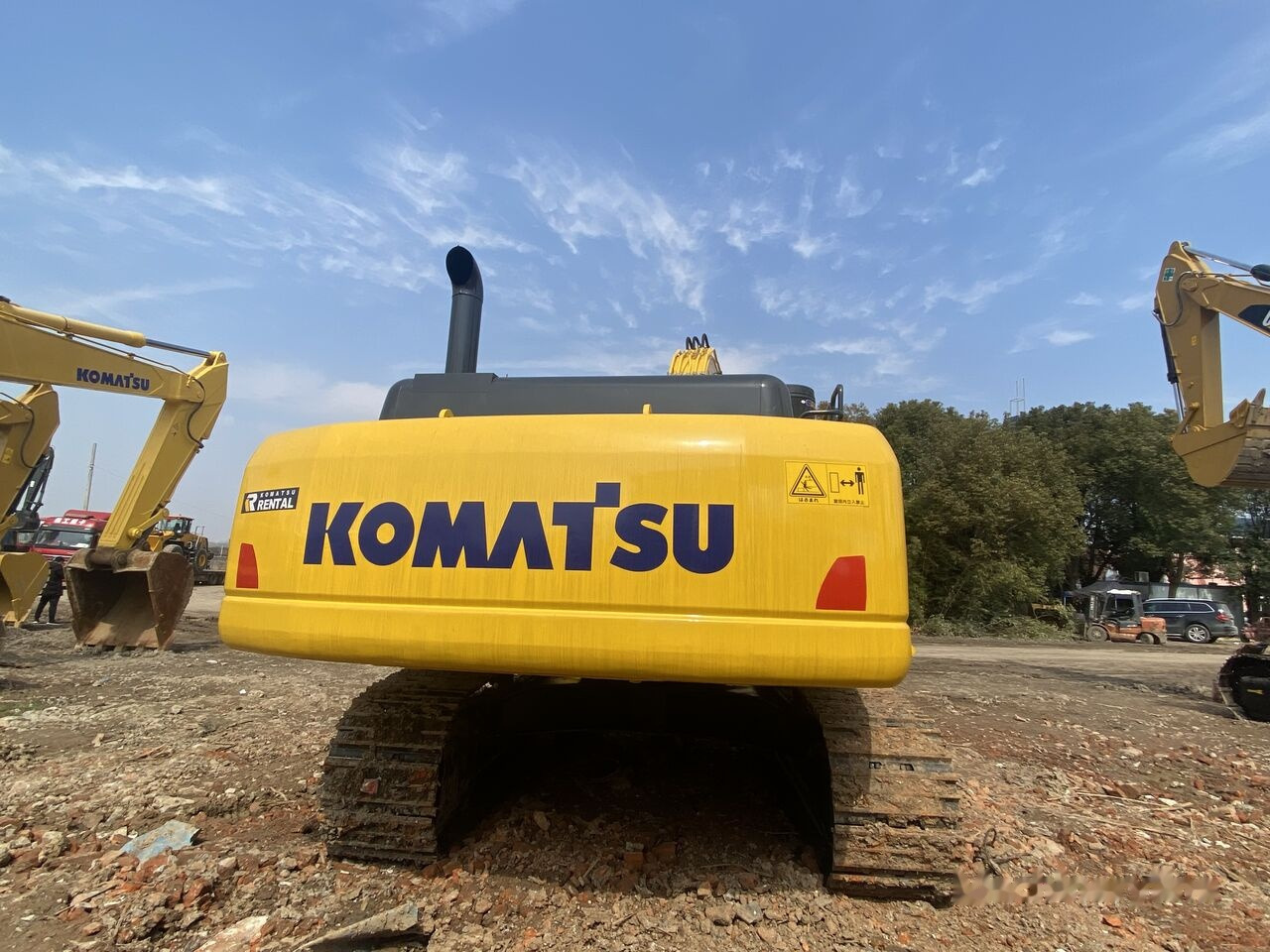 Komatsu PC350 - Bæltegravemaskine: billede 2 Komatsu PC350 - Bæltegravemaskine: billede 2