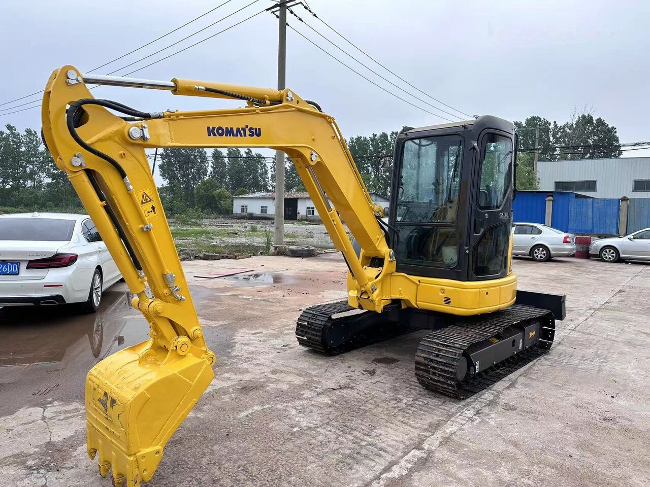 Komatsu PC50MR - Minigravemaskine: billede 3 Komatsu PC50MR - Minigravemaskine: billede 3