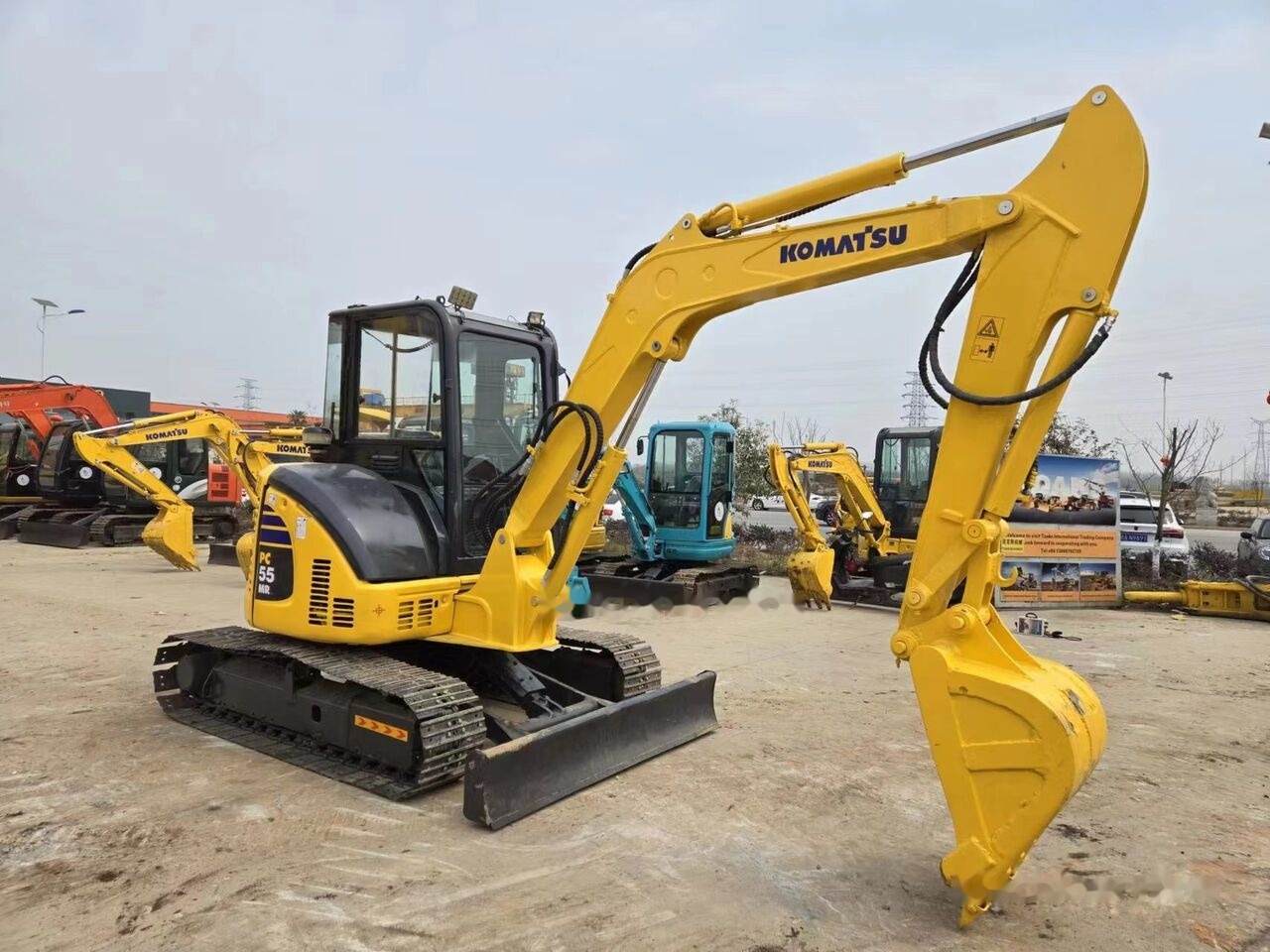 Komatsu PC55MR - Minigravemaskine: billede 2 Komatsu PC55MR - Minigravemaskine: billede 2