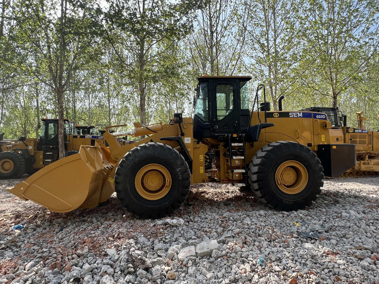 SEM SEM660D - Gummihjulslæsser: billede 4 SEM SEM660D - Gummihjulslæsser: billede 4