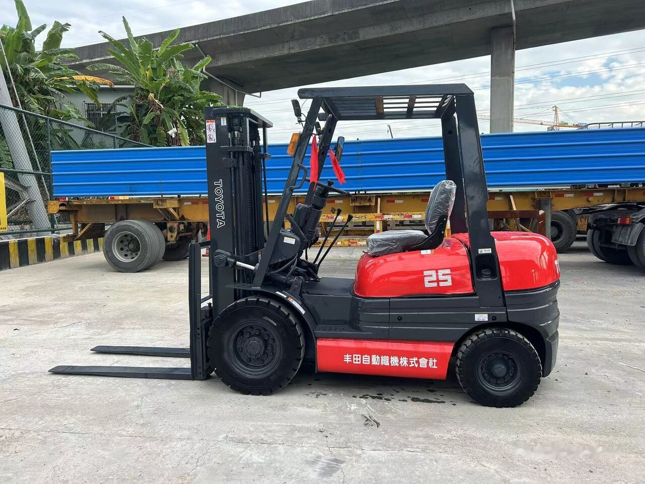 Toyota FD25 - Diesel gaffeltruck: billede 4 Toyota FD25 - Diesel gaffeltruck: billede 4
