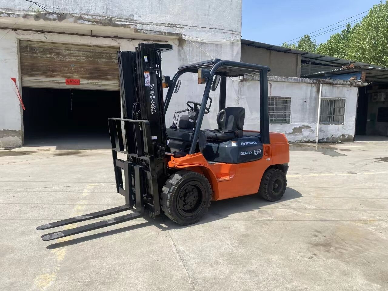 Toyota FD30 - Gas gaffeltruck: billede 2 Toyota FD30 - Gas gaffeltruck: billede 2