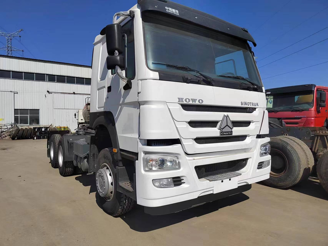 Trækker SINOTRUK Howo trailer head: billede 6