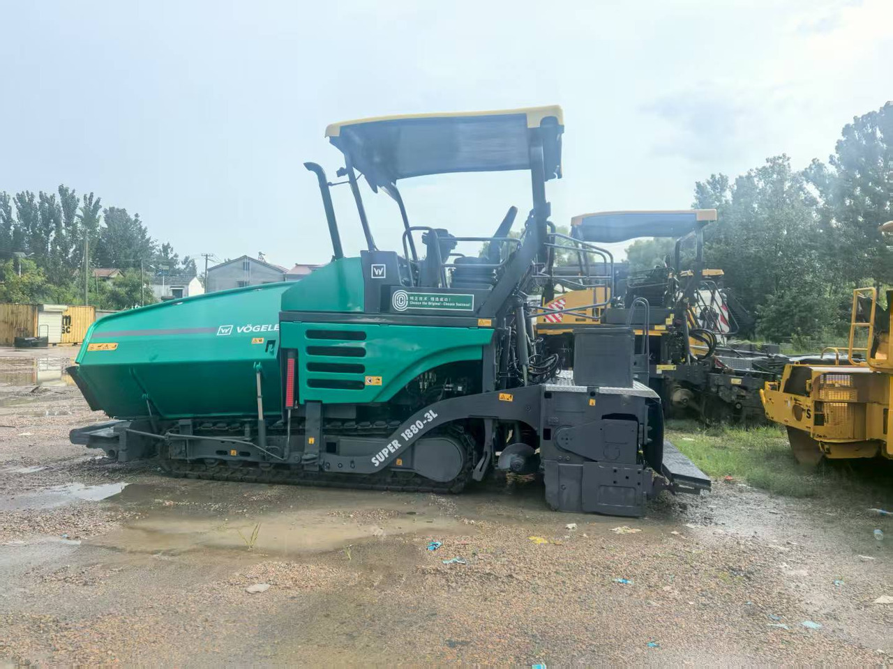 VÖGELE Super 1880-3L - Asfaltudlægger: billede 1 VÖGELE Super 1880-3L - Asfaltudlægger: billede 1