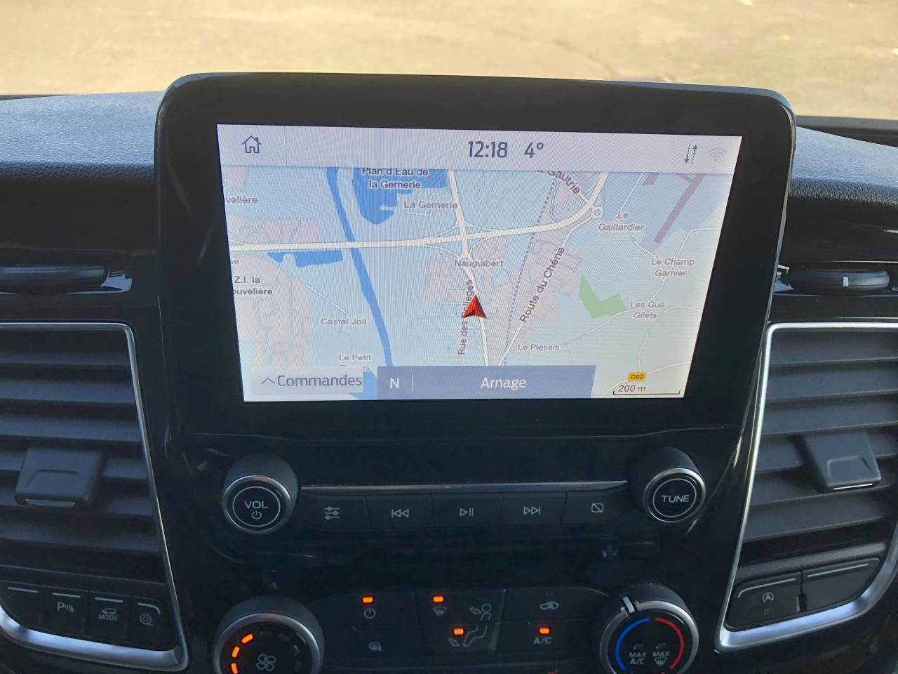 Varevogn FORD Transit Custom 2.0 TDCi - 170 - BVA S&S TRANSIT CUSTOM FOURGON Fourgon 290 L1H1 Sport PHASE 2: billede 10