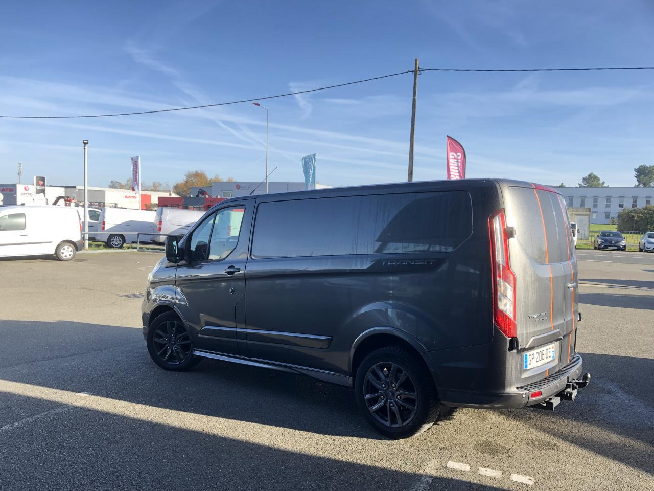 Varevogn FORD Transit Custom 2.0 TDCi - 170 - BVA S&S TRANSIT CUSTOM FOURGON Fourgon 290 L1H1 Sport PHASE 2: billede 8