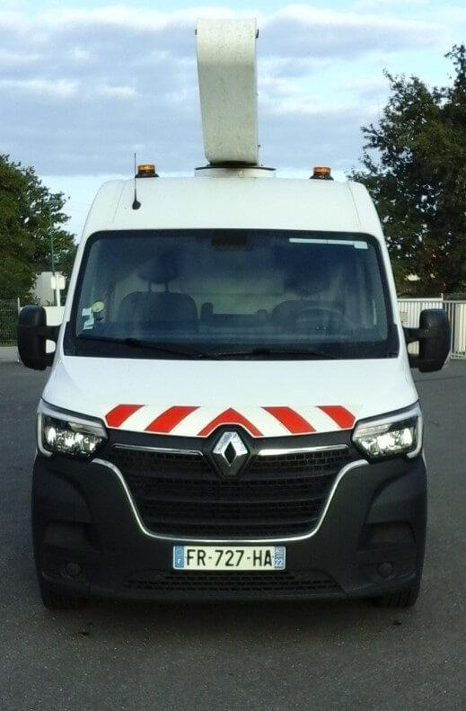 Renault Master 145.35 FG Tronqué L2H2 Nacelle Pack éco - Lastbil med mandskabslift: billede 1 Renault Master 145.35 FG Tronqué L2H2 Nacelle Pack éco - Lastbil med mandskabslift: billede 1