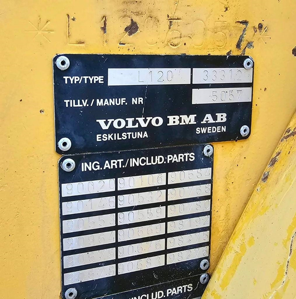 Gummihjulslæsser Volvo L 120: billede 26 Gummihjulslæsser Volvo L 120: billede 26