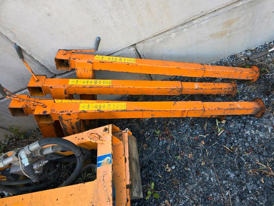 4x Stützen für Salzstreuer Container Wohnkabine Schmidt Epoke Gmeiner Salzsilo Streuautomat Winterdienst - Sand-/ Saltspreder: billede 3 4x Stützen für Salzstreuer Container Wohnkabine Schmidt Epoke Gmeiner Salzsilo Streuautomat Winterdienst - Sand-/ Saltspreder: billede 3