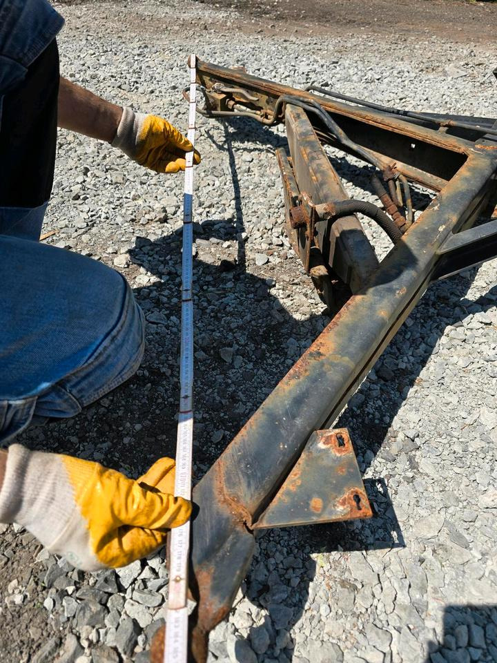 Ramme/ Chassis for Lastbil Kipperspinne Unimog 424 427 436 Mercedes Benz Kipperrahmen Kippzylinder Kipperstempel U 1000 1200 1400 1600 1500 1300 2100: billede 10