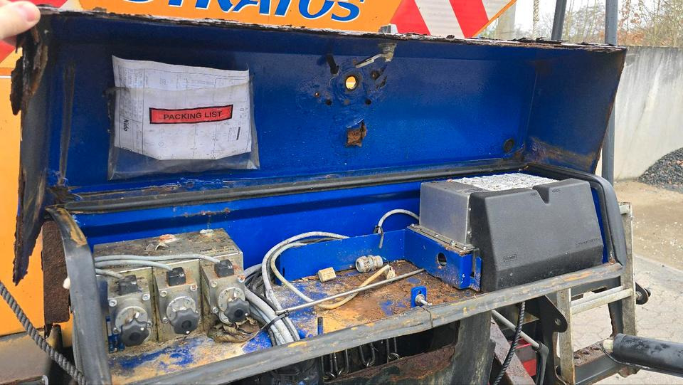 Sand-/ Saltspreder Schmidt Stratos B35-30 AWCLN-490 3,5m3 Salzstreuanhänger Bandstreuer Streuanhänger IMSSF Salzstreuer Winterdienst  Streuautomat Streusilo Solestreuer: billede 10