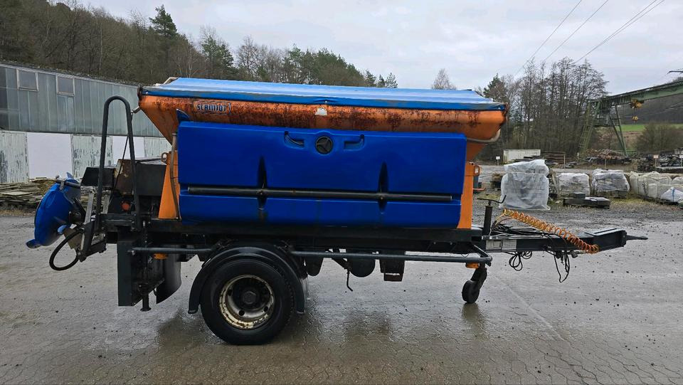 Sand-/ Saltspreder Schmidt Stratos B35-30 AWCLN-490 3,5m3 Salzstreuanhänger Bandstreuer Streuanhänger IMSSF Salzstreuer Winterdienst  Streuautomat Streusilo Solestreuer: billede 8