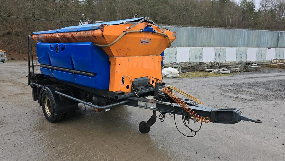 Sand-/ Saltspreder Schmidt Stratos B35-30 AWCLN-490 3,5m3 Salzstreuanhänger Bandstreuer Streuanhänger IMSSF Salzstreuer Winterdienst  Streuautomat Streusilo Solestreuer: billede 9
