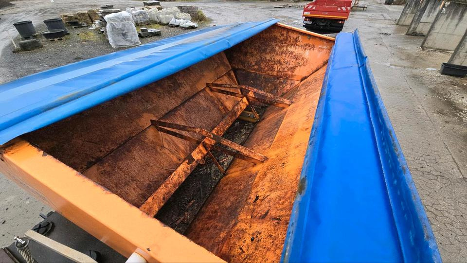 Sand-/ Saltspreder Schmidt Stratos B35-30 AWCLN-490 3,5m3 Salzstreuanhänger Bandstreuer Streuanhänger IMSSF Salzstreuer Winterdienst  Streuautomat Streusilo Solestreuer: billede 11
