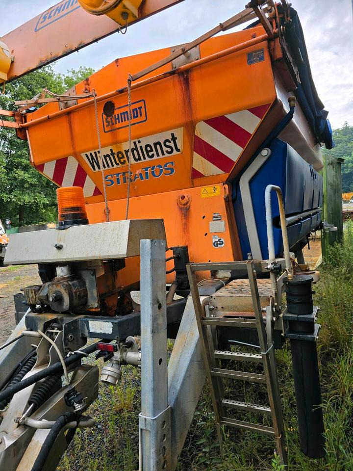 Schmidt Stratos S80 8m3 Salzstreuer Salzsilo Aufbaustreuer LKW Winterdienst Küpper-Weisser - Sand-/ Saltspreder: billede 4 Schmidt Stratos S80 8m3 Salzstreuer Salzsilo Aufbaustreuer LKW Winterdienst Küpper-Weisser - Sand-/ Saltspreder: billede 4