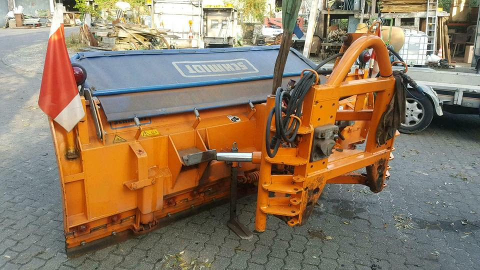 Sneplov Schneepflug Schmidt Beilhack Winterdienst Schneeschild Unimog Fen: billede 8