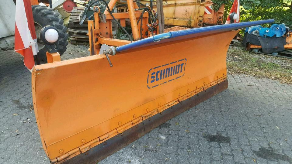 Sneplov Schneepflug Schmidt Beilhack Winterdienst Schneeschild Unimog Fen: billede 10