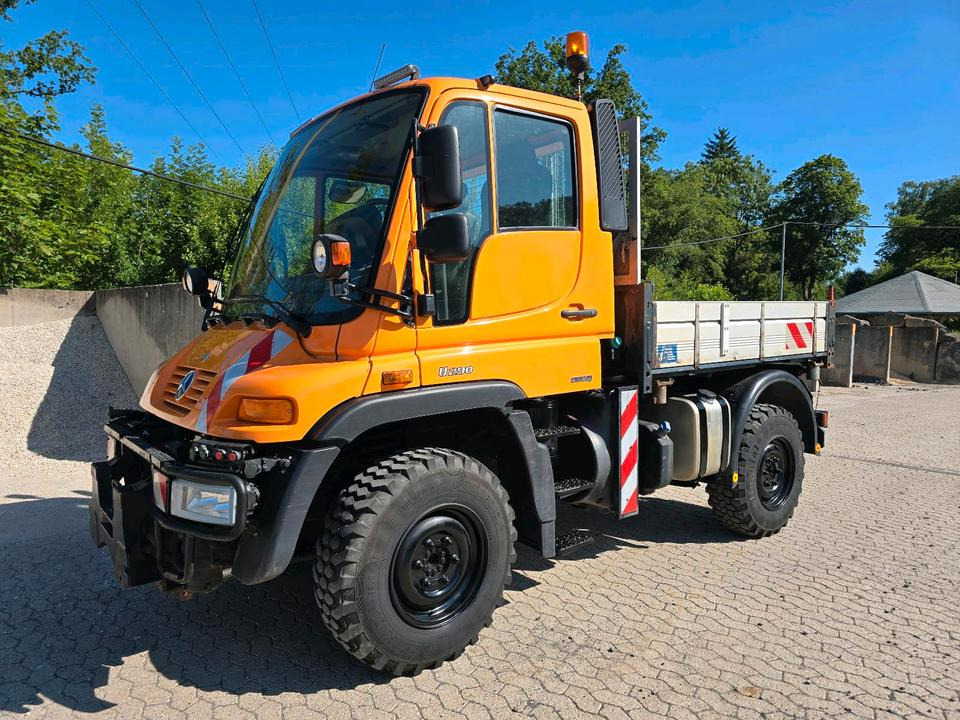 Unimog U290 405/10 UGN UGE Mercedes-Benz U 290 300 400 500 405/12 Kipper Pritsche - Snerydningsmaskine: billede 1 Unimog U290 405/10 UGN UGE Mercedes-Benz U 290 300 400 500 405/12 Kipper Pritsche - Snerydningsmaskine: billede 1