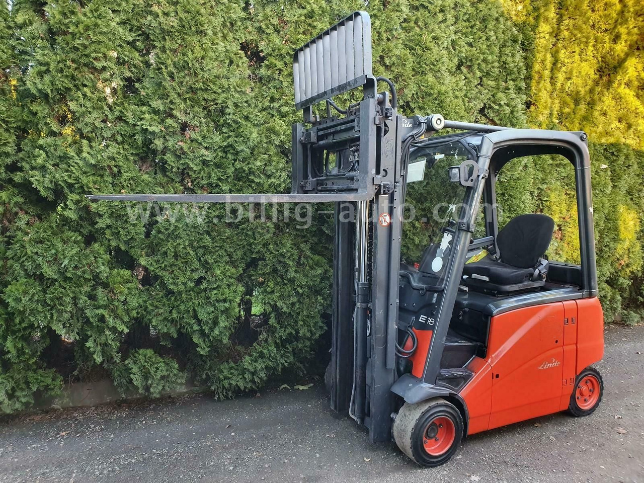 Linde E18 PH 4-Rad Seitenschieber*Zinkenverstellung* - El gaffeltruck: billede 1 Linde E18 PH 4-Rad Seitenschieber*Zinkenverstellung* - El gaffeltruck: billede 1