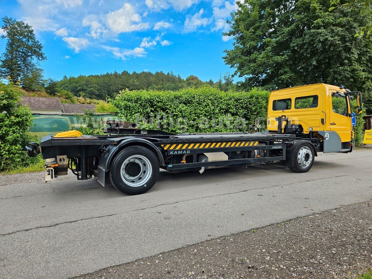Mercedes-Benz Kamag * WBH 25 * Wiesel * Umsetzer * Sattelkupp. - Containerbil/ Veksellad lastbil: billede 4 Mercedes-Benz Kamag * WBH 25 * Wiesel * Umsetzer * Sattelkupp. - Containerbil/ Veksellad lastbil: billede 4