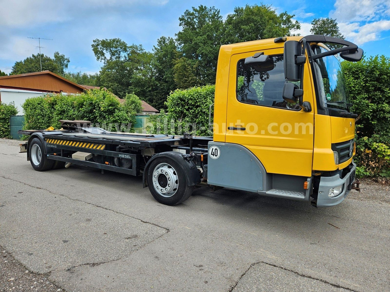 Mercedes-Benz Kamag * WBH 25 * Wiesel * Umsetzer * Sattelkupp. - Lastbil chassis: billede 3 Mercedes-Benz Kamag * WBH 25 * Wiesel * Umsetzer * Sattelkupp. - Lastbil chassis: billede 3