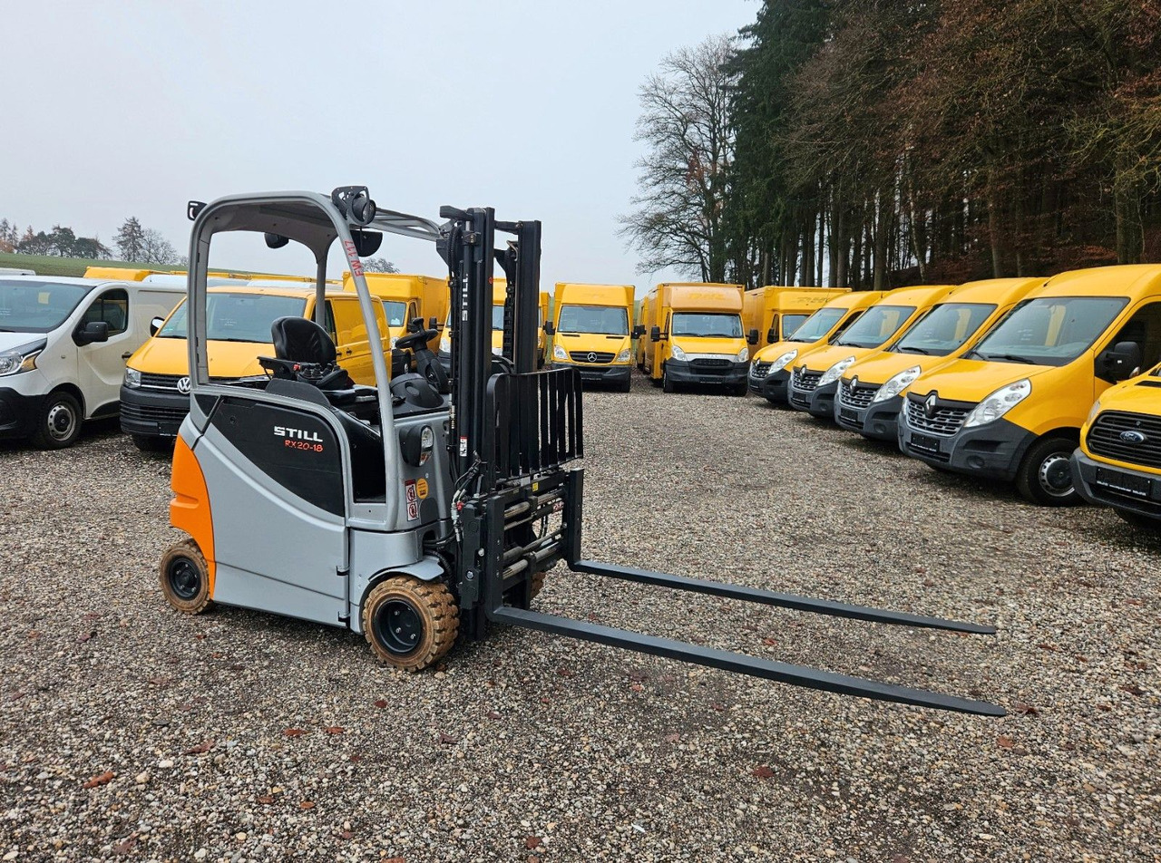 Still RX20 - 18 hydrl. Zinkenverstellung | 4-Rad |1.Hd - El gaffeltruck: billede 1 Still RX20 - 18 hydrl. Zinkenverstellung | 4-Rad |1.Hd - El gaffeltruck: billede 1