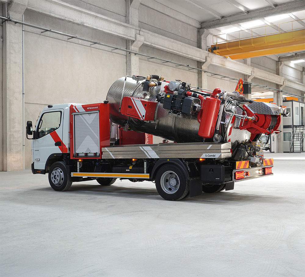 EFEMMAK S-Combi Combined Sewer Jetting And Vacuum Vehicle - Slamsugemaskine: billede 5 EFEMMAK S-Combi Combined Sewer Jetting And Vacuum Vehicle - Slamsugemaskine: billede 5