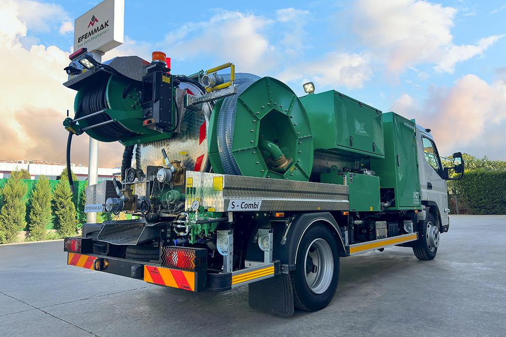 EFEMMAK S-Combi Combined Sewer Jetting And Vacuum Vehicle - Slamsugemaskine: billede 3 EFEMMAK S-Combi Combined Sewer Jetting And Vacuum Vehicle - Slamsugemaskine: billede 3