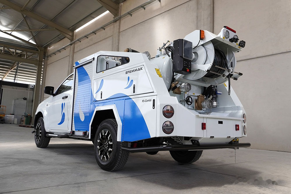 EFEMMAK Xs-Combi Combined Sewer Jetting And Vacuum Vehicle - Slamsugemaskine: billede 5 EFEMMAK Xs-Combi Combined Sewer Jetting And Vacuum Vehicle - Slamsugemaskine: billede 5