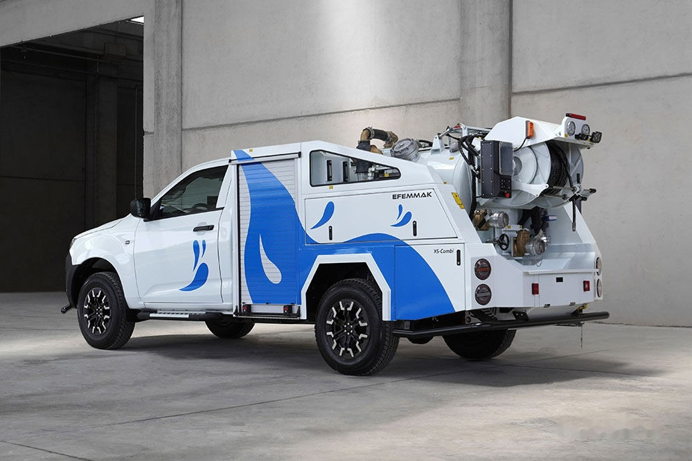 EFEMMAK Xs-Combi Combined Sewer Jetting And Vacuum Vehicle - Slamsugemaskine: billede 2 EFEMMAK Xs-Combi Combined Sewer Jetting And Vacuum Vehicle - Slamsugemaskine: billede 2