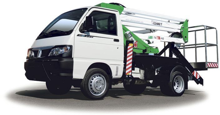 COMET Eurosky 14|2| 6 HQ JIB 14m zamontowany na Piaggio Porter Maxxi - Lastbil med mandskabslift: billede 4 COMET Eurosky 14|2| 6 HQ JIB 14m zamontowany na Piaggio Porter Maxxi - Lastbil med mandskabslift: billede 4