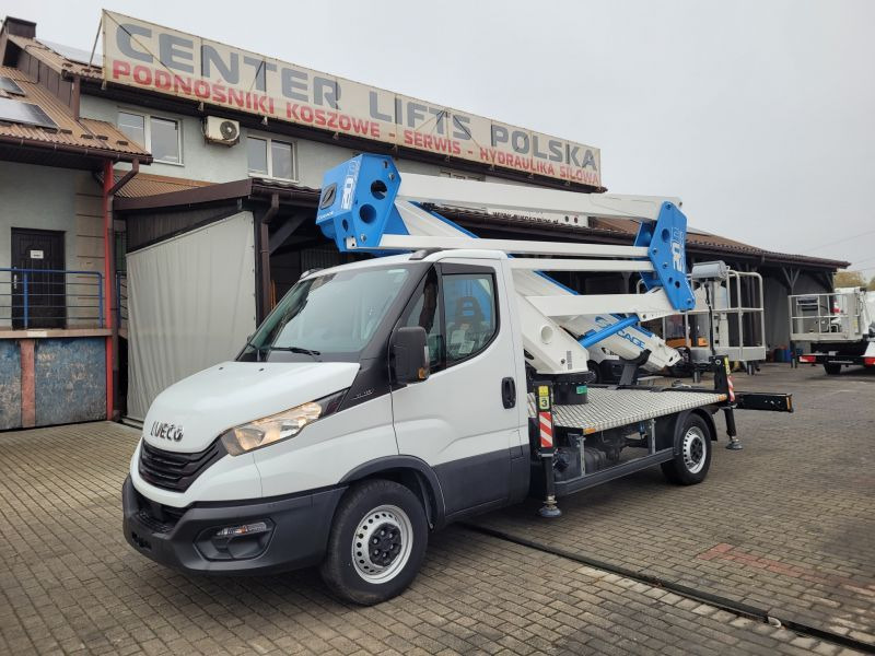 Iveco Daily 35S14 nowy podnośnik koszowy 20 m Socage ForSte 20D SPEED bucket truck boom lift - Lastbil med mandskabslift: billede 1 Iveco Daily 35S14 nowy podnośnik koszowy 20 m Socage ForSte 20D SPEED bucket truck boom lift - Lastbil med mandskabslift: billede 1