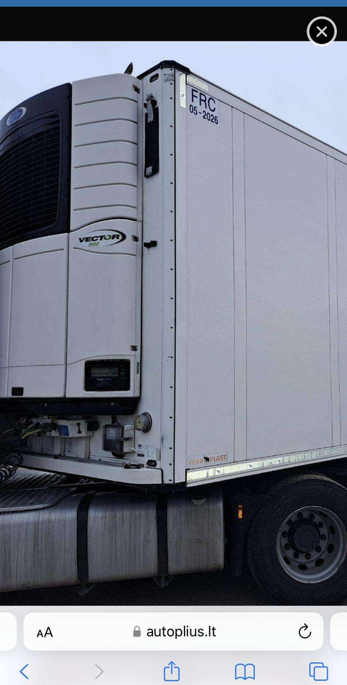 Schmitz Carrier Vector 2temp Double de - Kølevogn sættevogn: billede 1 Schmitz Carrier Vector 2temp Double de - Kølevogn sættevogn: billede 1