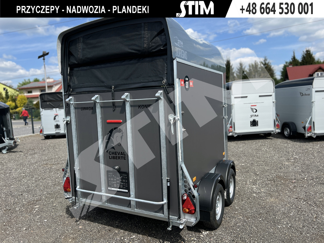 Cheval Liberté GOLD ORIGINS PODŁOGA ALU, BOKI SKLEJKA PPL - Hestetrailer: billede 4 Cheval Liberté GOLD ORIGINS PODŁOGA ALU, BOKI SKLEJKA PPL - Hestetrailer: billede 4