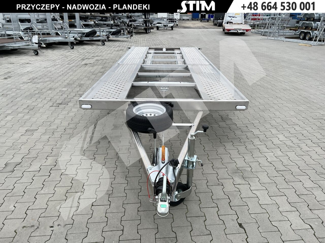 Stim L22/PP-TP/55-35A - Biltransportør påhængsvogn: billede 2 Stim L22/PP-TP/55-35A - Biltransportør påhængsvogn: billede 2