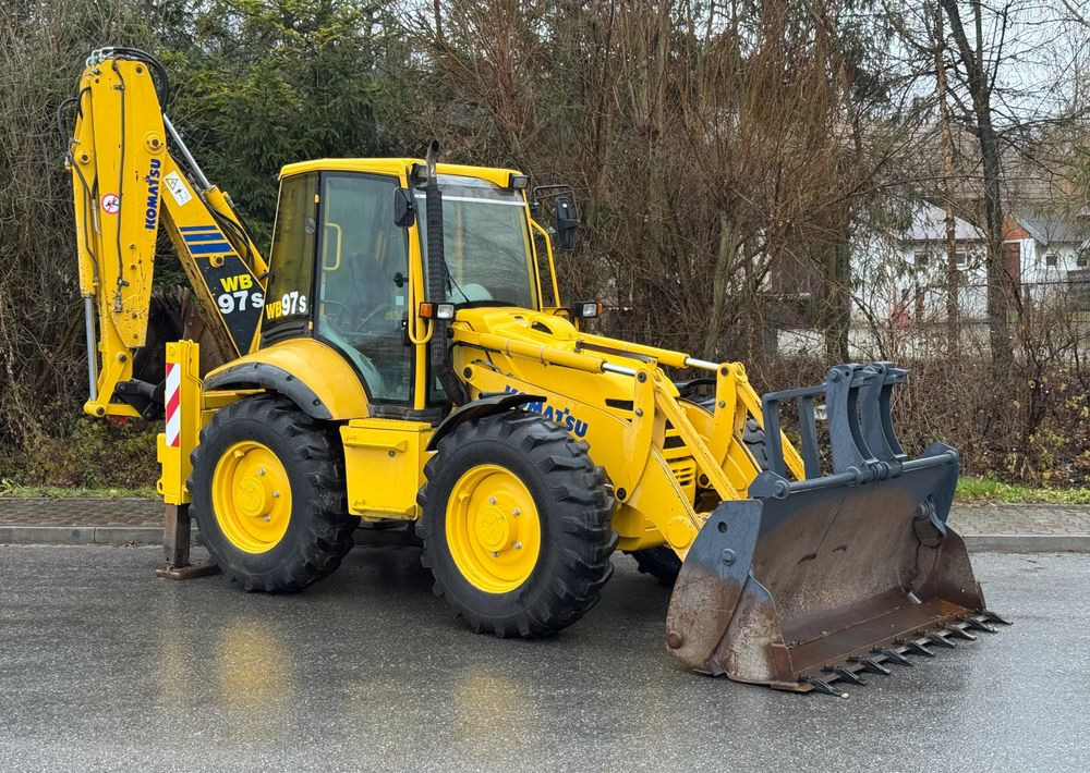 Komatsu * Koparko Ładowarka * Komatsu WB 97 S Utility * - Gravelæssemaskine: billede 2 Komatsu * Koparko Ładowarka * Komatsu WB 97 S Utility * - Gravelæssemaskine: billede 2