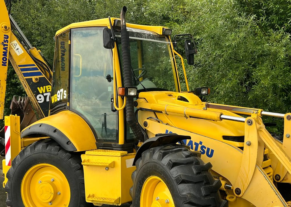 Komatsu * Koparko Ładowarka * Komatsu WB 97 S Utility * - Gravelæssemaskine: billede 4 Komatsu * Koparko Ładowarka * Komatsu WB 97 S Utility * - Gravelæssemaskine: billede 4