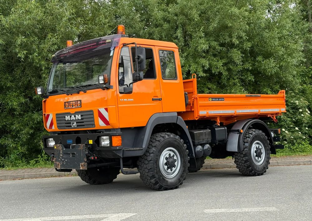 MAN * MAN 10-220 * Kiper Wywrotka Meiller * 4x4 * Zimowe Utrzymanie * Unimog * - Tipvogn lastbil: billede 2 MAN * MAN 10-220 * Kiper Wywrotka Meiller * 4x4 * Zimowe Utrzymanie * Unimog * - Tipvogn lastbil: billede 2