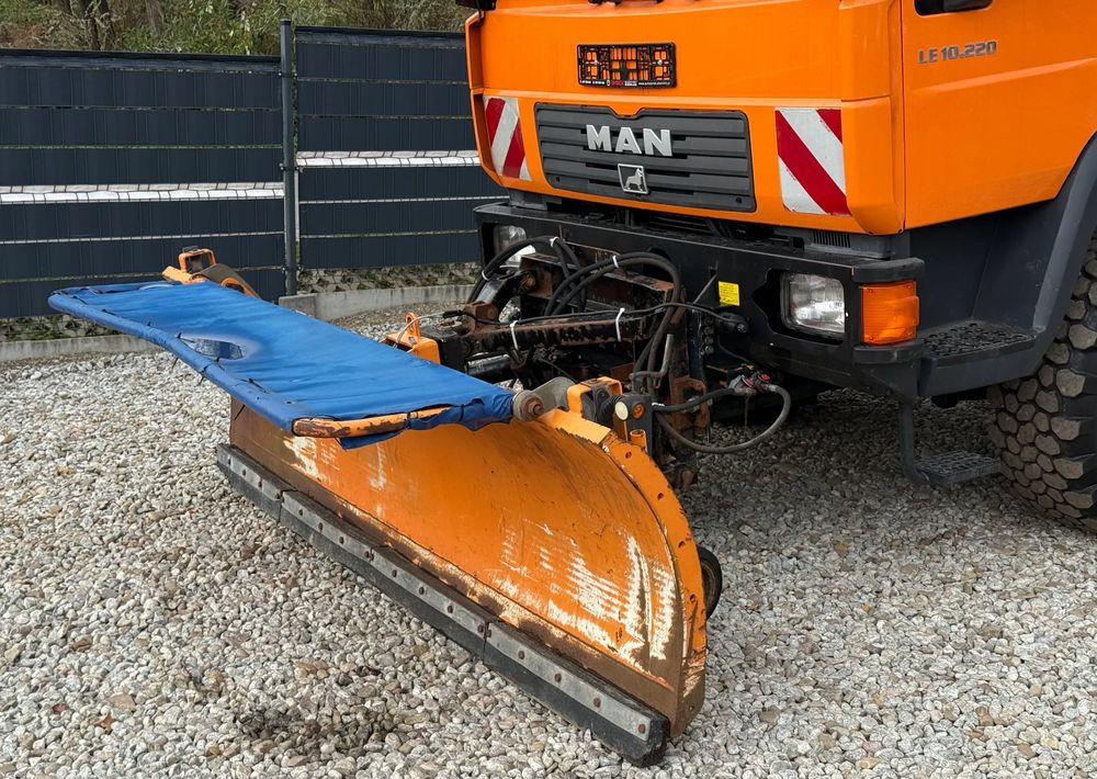 MAN * MAN 10-220 * Pług * Kiper Wywrotka Meiller * 4x4 * Zimowe Utrzymanie * Unimog * - Tipvogn lastbil: billede 2 MAN * MAN 10-220 * Pług * Kiper Wywrotka Meiller * 4x4 * Zimowe Utrzymanie * Unimog * - Tipvogn lastbil: billede 2