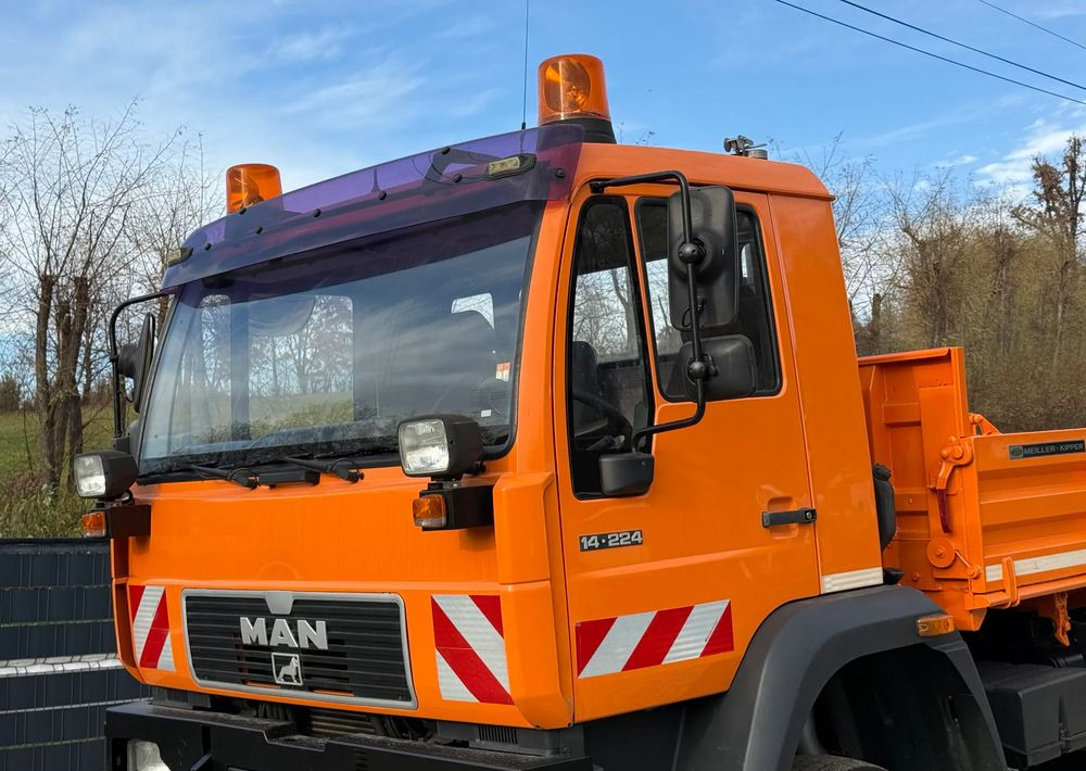 MAN * MAN 14-220 * Kiper Wywrotka Meiller * 4x4 * Zimowe Utrzymanie * Unimog * - Tipvogn lastbil: billede 5 MAN * MAN 14-220 * Kiper Wywrotka Meiller * 4x4 * Zimowe Utrzymanie * Unimog * - Tipvogn lastbil: billede 5