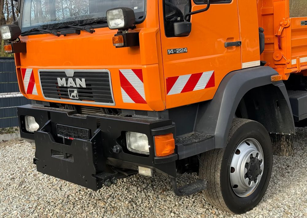 MAN * MAN 14-220 * Kiper Wywrotka Meiller * 4x4 * Zimowe Utrzymanie * Unimog * - Tipvogn lastbil: billede 4 MAN * MAN 14-220 * Kiper Wywrotka Meiller * 4x4 * Zimowe Utrzymanie * Unimog * - Tipvogn lastbil: billede 4