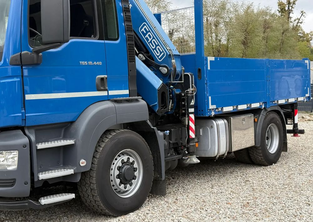 MAN * MAN 18.440 TGS * 4x4 * HDS Fassi F215 * Sprowadzony * 95 000 KM ! * Stan Jak Nowy - Lastbil med lad, Lastbil med kran: billede 5 MAN * MAN 18.440 TGS * 4x4 * HDS Fassi F215 * Sprowadzony * 95 000 KM ! * Stan Jak Nowy - Lastbil med lad, Lastbil med kran: billede 5