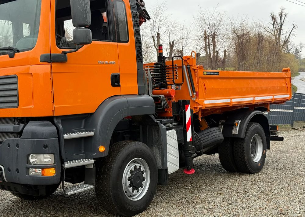 MAN * MAN 18 480 * KIPER WYWROTKA * 4x4 * HDS ATLAS 85* STAN BARDZO DOBRY * Sprowadzony - Tipvogn lastbil: billede 5 MAN * MAN 18 480 * KIPER WYWROTKA * 4x4 * HDS ATLAS 85* STAN BARDZO DOBRY * Sprowadzony - Tipvogn lastbil: billede 5