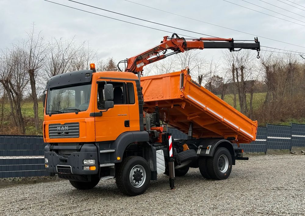 MAN * MAN 18 480 * KIPER WYWROTKA * 4x4 * HDS ATLAS 85* STAN BARDZO DOBRY * Sprowadzony - Tipvogn lastbil: billede 1 MAN * MAN 18 480 * KIPER WYWROTKA * 4x4 * HDS ATLAS 85* STAN BARDZO DOBRY * Sprowadzony - Tipvogn lastbil: billede 1