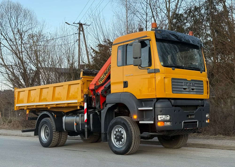 MAN * MAN TGA 18-410 * KIPER WYWROTKA * 4x4 * HDS Palfinger PK16500* Sprowadzony* Bardzo Dobry Stan * - Tipvogn lastbil: billede 2 MAN * MAN TGA 18-410 * KIPER WYWROTKA * 4x4 * HDS Palfinger PK16500* Sprowadzony* Bardzo Dobry Stan * - Tipvogn lastbil: billede 2