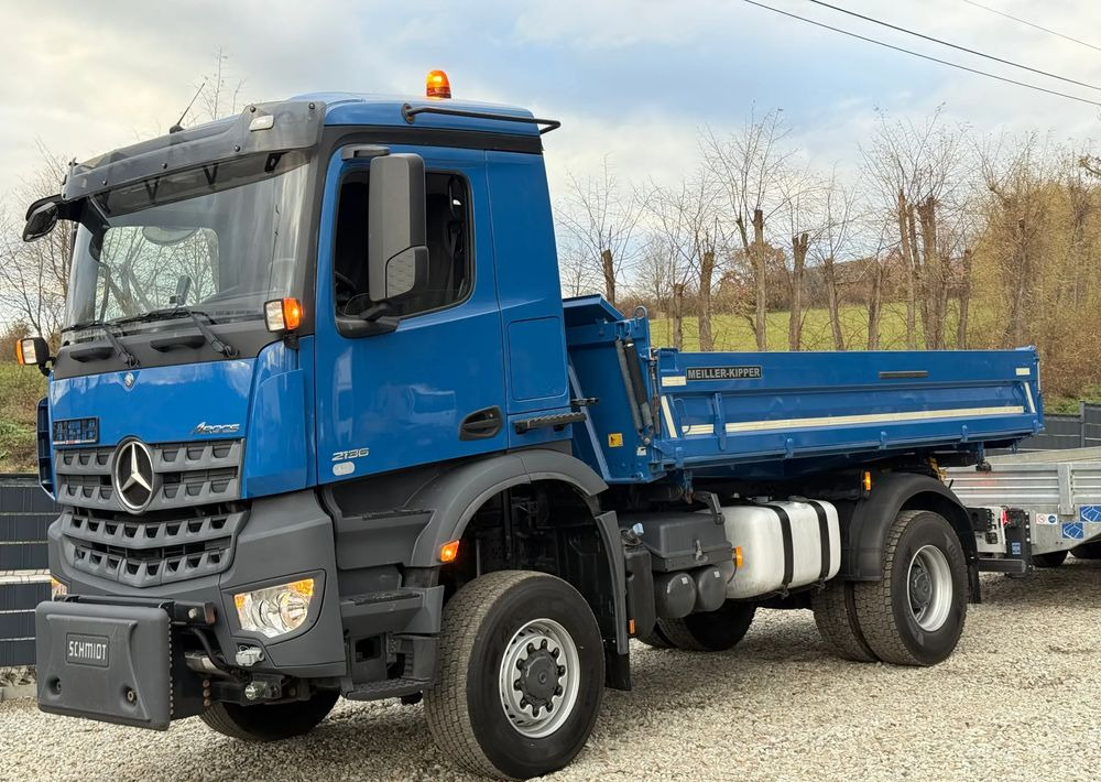 Mercedes-Benz * Arocs * 4X4 * JAK NOWY * Wywrotka Kiper Meiller+ Przyczepa * Zestaw Sprowadzony * 80.700 km Oryginalnie * Mercedes - Tipvogn lastbil: billede 3 Mercedes-Benz * Arocs * 4X4 * JAK NOWY * Wywrotka Kiper Meiller+ Przyczepa * Zestaw Sprowadzony * 80.700 km Oryginalnie * Mercedes - Tipvogn lastbil: billede 3