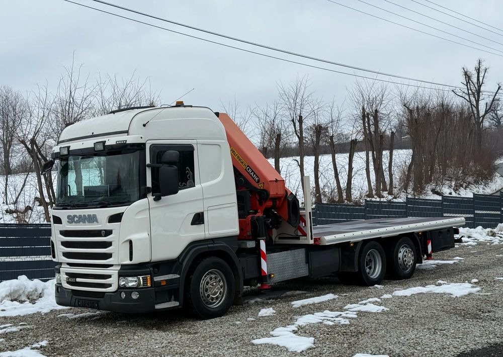 Scania * SCANIA G400 * HDS Palfinger Kran PK 42500 * 3 Osie * Sprowadzona * Bardzo Dobry Stan * - Lastbil med lad, Lastbil med kran: billede 2 Scania * SCANIA G400 * HDS Palfinger Kran PK 42500 * 3 Osie * Sprowadzona * Bardzo Dobry Stan * - Lastbil med lad, Lastbil med kran: billede 2